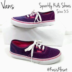 Vans Authentic Color Shift Shoes Kids 3.5 Purple